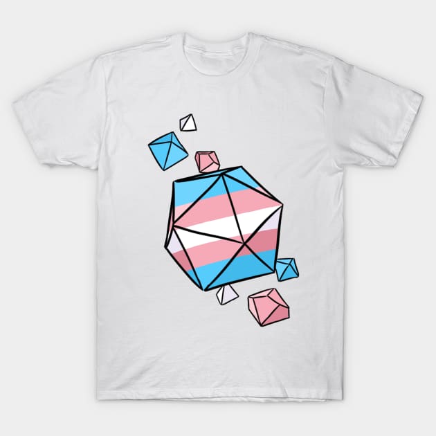 Trans pride clothing top